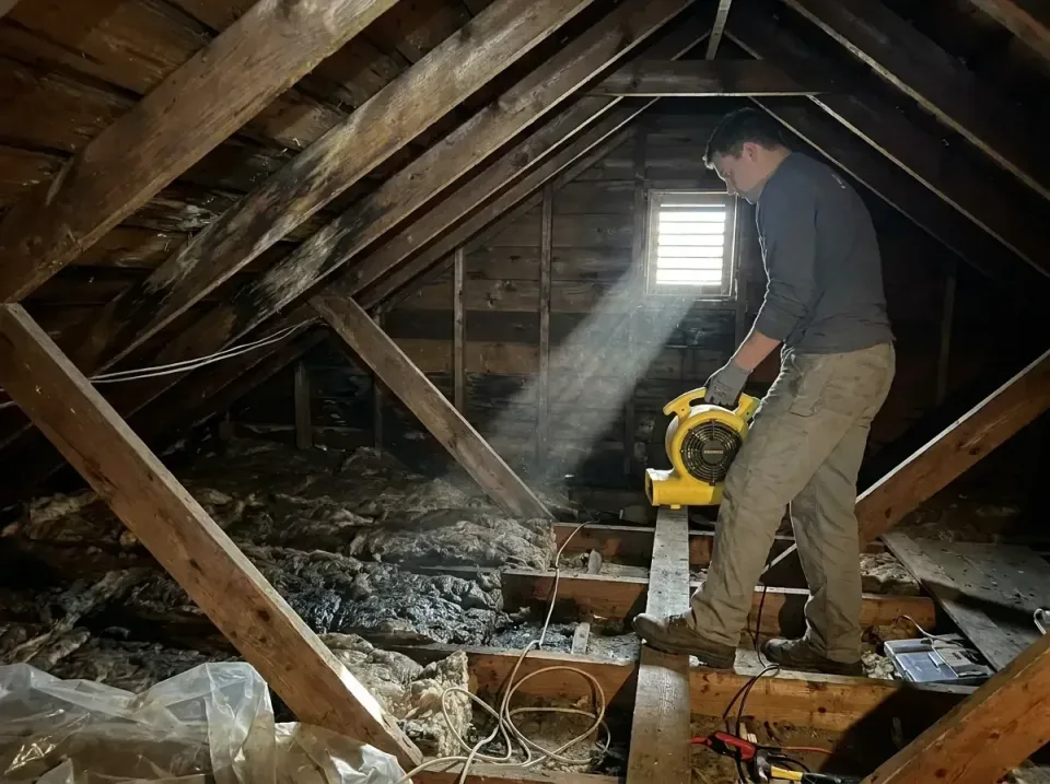 attic-water-damage-drying-proc-007 — frequently asked questions, Emergency Water Extraction & 24/7 Flood Response in Northea…